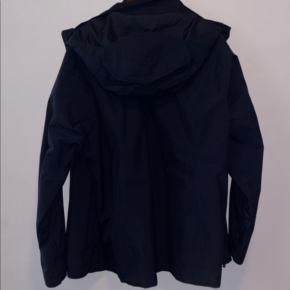 Patagonia - Men's Navy Hooded Rain Jacket sz L - Picture 8 of 8